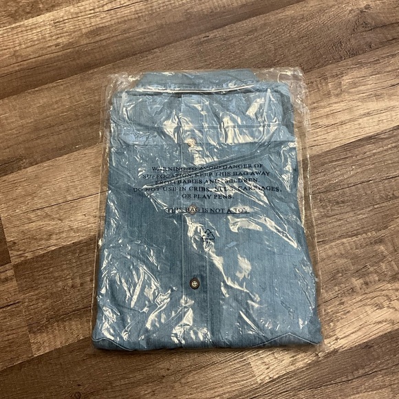 UNTUCKit Womens ALLEANZA 100% Cotton Button Down Shirt Long Sleeve Sz 2 NWT - Picture 5 of 6